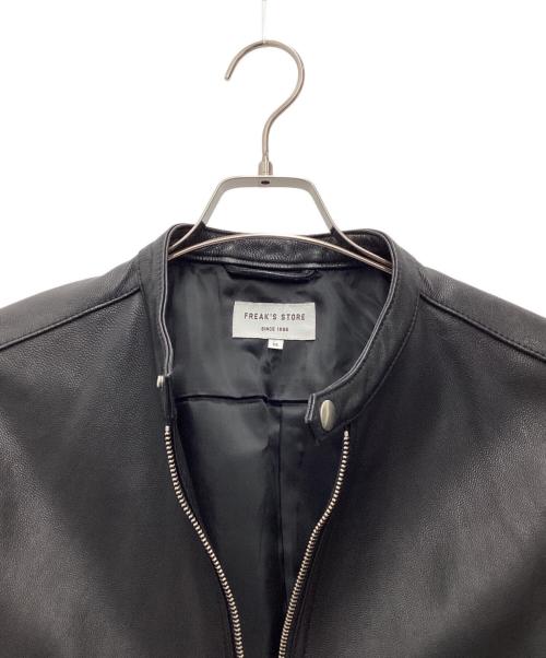 FREAK'S STORE（フリークスストア）FREAK'S STORE (フリークスストア) ライダースジャケット ブラック サイズ:SIZE Mの古着・服飾アイテム