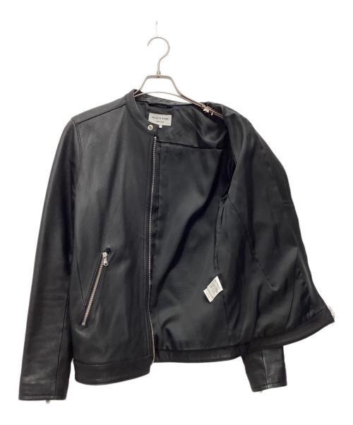 FREAK'S STORE（フリークスストア）FREAK'S STORE (フリークスストア) ライダースジャケット ブラック サイズ:SIZE Mの古着・服飾アイテム