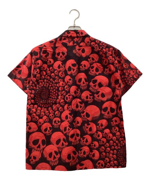 Dry Bones（ドライボーンズ）Dry bones (ドライボーンズ) アロハシャツ レッド サイズ:SIZE 不明の古着・服飾アイテム