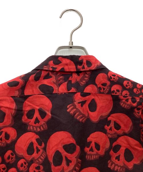 Dry Bones（ドライボーンズ）Dry bones (ドライボーンズ) アロハシャツ レッド サイズ:SIZE 不明の古着・服飾アイテム