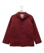 Dry Bonesドライボーンズ）の古着「ウールシャツ」｜レッド