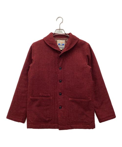 Dry Bones（ドライボーンズ）Dry bones (ドライボーンズ) ウールシャツ レッド サイズ:SIZE Mの古着・服飾アイテム