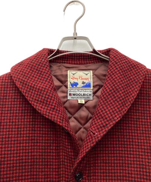 Dry Bones（ドライボーンズ）Dry bones (ドライボーンズ) ウールシャツ レッド サイズ:SIZE Mの古着・服飾アイテム
