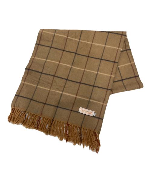 Burberry's（バーバリーズ）Burberry's (バーバリーズ) ウールマフラー ブラウンの古着・服飾アイテム