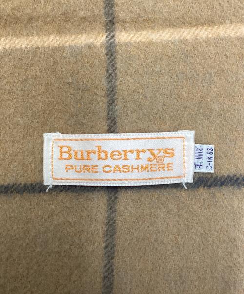 Burberry's（バーバリーズ）Burberry's (バーバリーズ) ウールマフラー ブラウンの古着・服飾アイテム