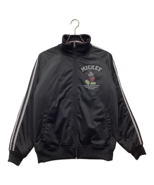 DISNEY（ディズニー）Disney (ディズニー) 中綿トラックジャケット ブラック サイズ:SIZE Lの古着・服飾アイテム