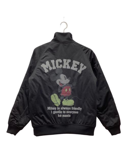DISNEY（ディズニー）Disney (ディズニー) 中綿トラックジャケット ブラック サイズ:SIZE Lの古着・服飾アイテム