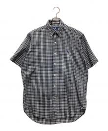 POLO RALPH LAUREN（ポロ・ラルフローレン）の古着「BLAKE 半袖シャツ 90～00s」｜グリーン