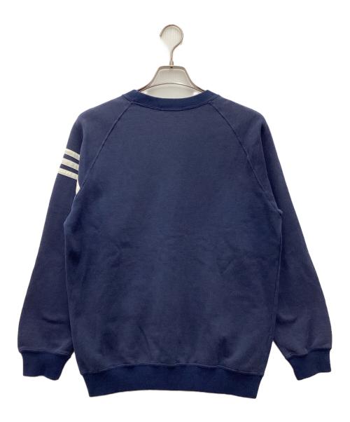 adidas（アディダス）adidas (アディダス) クルーネックスウェット デサントタグ 80s スカイブルー サイズ:SIZE Mの古着・服飾アイテム
