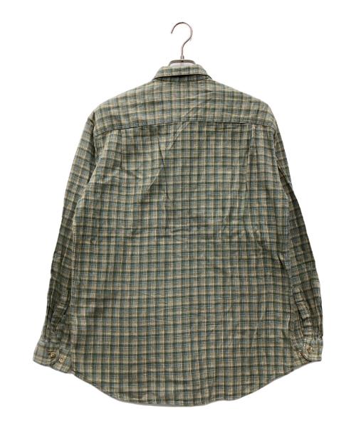 L.L.Bean（エルエルビーン）L.L.Bean (エルエルビーン) オープンカラーシャツ 90s グリーン サイズ:SIZE Mの古着・服飾アイテム