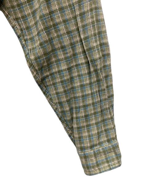 L.L.Bean（エルエルビーン）L.L.Bean (エルエルビーン) オープンカラーシャツ 90s グリーン サイズ:SIZE Mの古着・服飾アイテム