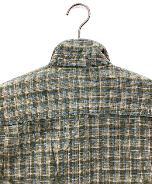 L.L.Bean（エルエルビーン）L.L.Bean (エルエルビーン) オープンカラーシャツ 90s グリーン サイズ:SIZE Mの古着・服飾アイテム