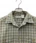 中古・古着 L.L.Bean (エルエルビーン) オープンカラーシャツ 90s グリーン サイズ:SIZE M：8000円