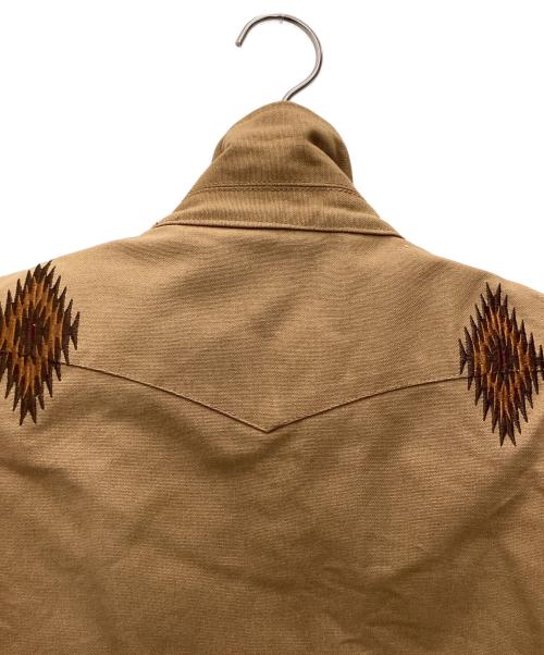 INDIAN MOTORCYCLE（インディアンモーターサイクル）INDIAN MOTORCYCLE (インディアンモーターサイクル) つなぎ ブラウン サイズ:SIZE Mの古着・服飾アイテム