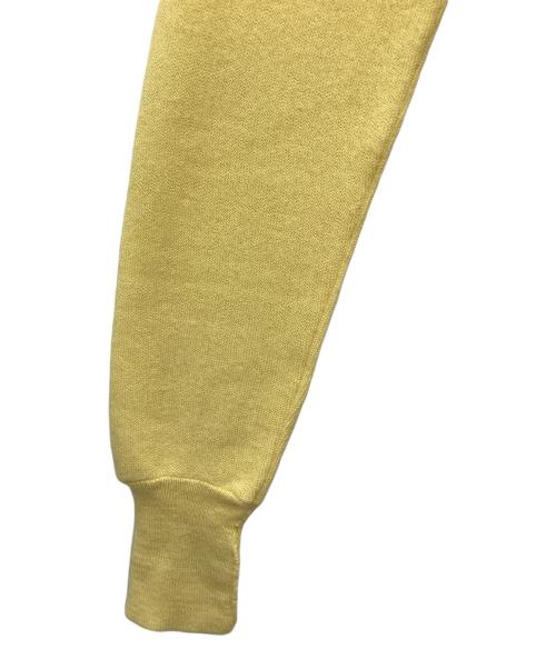 IZOD LACOSTE（アイゾッド ラコステ）IZOD LACOSTE (アイゾッド ラコステ) 薄手ニット 90s イエロー サイズ:SIZE Mの古着・服飾アイテム