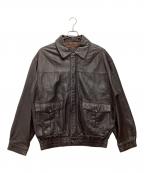 FIORENZA-）の古着「レザージャケット」｜ブラウン