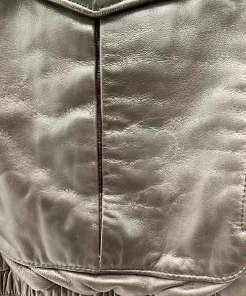 FIORENZA（-）FIORENZA (-) レザージャケット ブラウン サイズ:SIZE XLの古着・服飾アイテム