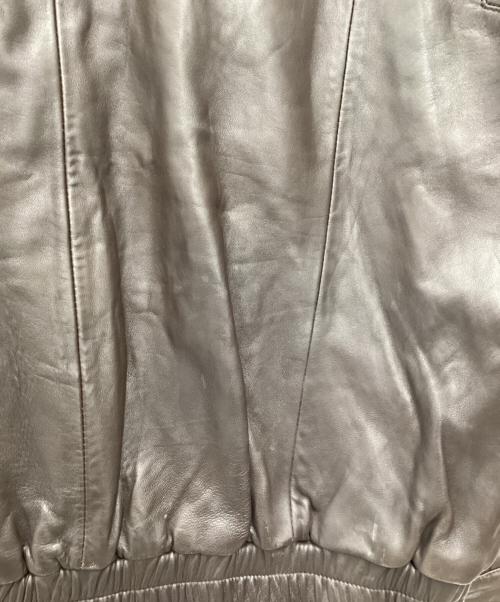 FIORENZA（-）FIORENZA (-) レザージャケット ブラウン サイズ:SIZE XLの古着・服飾アイテム