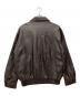 FIORENZA (-) レザージャケット ブラウン サイズ:SIZE XL：6000円