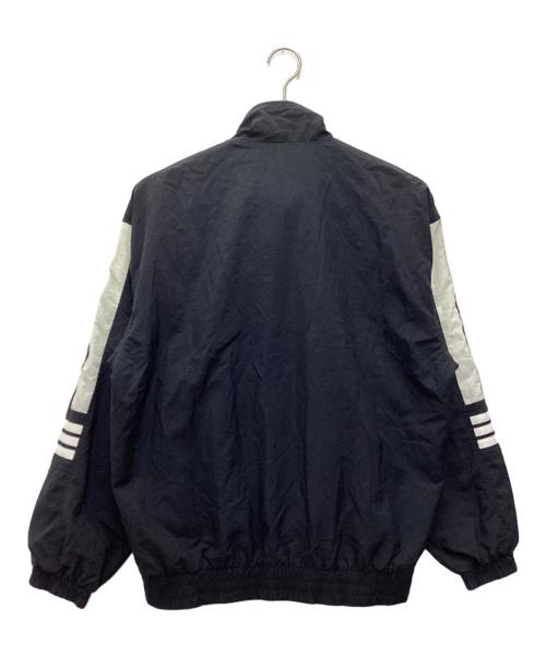 adidas（アディダス）adidas (アディダス) ナイロンジャケット 90s デサントタグ  ブラック サイズ:SIZE Lの古着・服飾アイテム