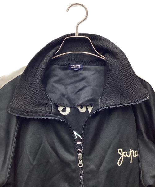 CORISCO（コリスコ）CORISCO (コリスコ) トラックジャケット スカジャン風 ブラック サイズ:SIZE Lの古着・服飾アイテム