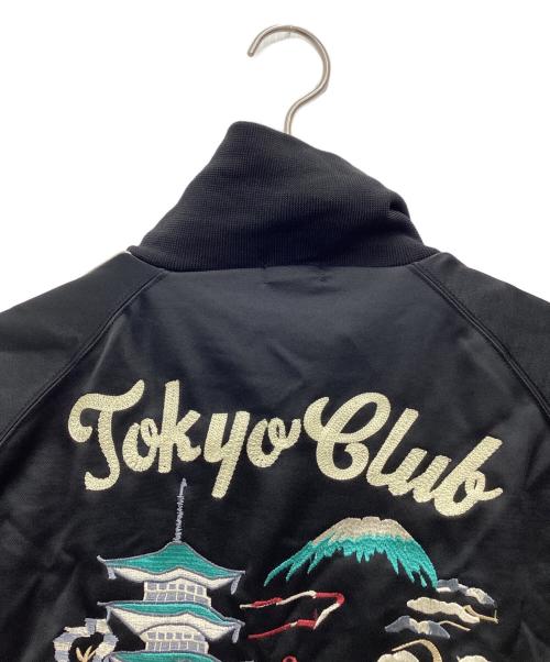 CORISCO（コリスコ）CORISCO (コリスコ) トラックジャケット スカジャン風 ブラック サイズ:SIZE Lの古着・服飾アイテム