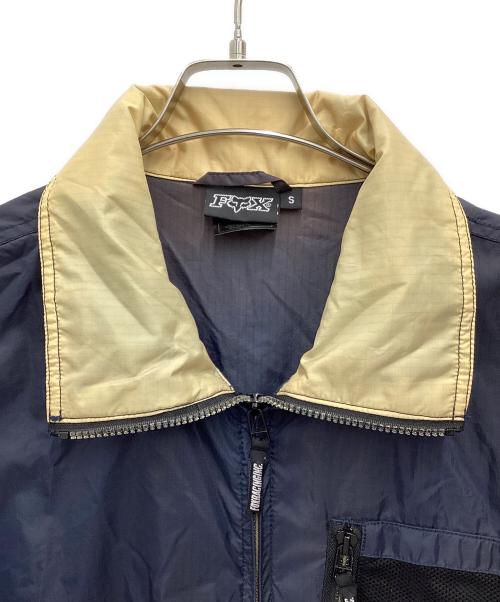 FOX RACING（フォックスレーシング）FOX RACING (フォックスレーシング) ナイロンジャケット ネイビー サイズ:SIZE Sの古着・服飾アイテム