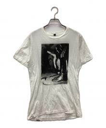 Hysteric Glamour（ヒステリックグラマー）の古着「PHOTOGRAPHY SUE SUE RYNSKI 半袖カットソー」｜ホワイト