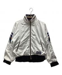 KAPPA（カッパ）の古着「ナイロンジャケット 90S」｜ホワイト