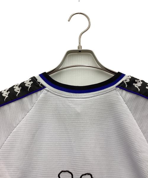 KAPPA（カッパ）Kappa (カッパ) ゲームシャツ 90s ホワイト サイズ:SIZE Lの古着・服飾アイテム