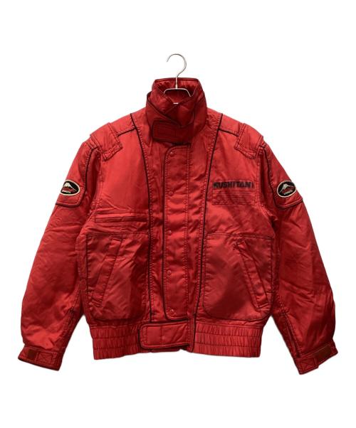 KUSHITANI（クシタニ）KUSHITANI (クシタニ) ナイロンジャケット レッド サイズ:SIZE Lの古着・服飾アイテム