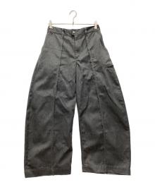 rin by TTAGGG（-）の古着「ワイドパンツ」｜グレー