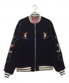 SEVESKIGセヴシグ）の古着「スカジャン」｜ブラック