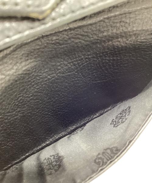 CHROME HEARTS（クロムハーツ）CHROME HEARTS (クロムハーツ) LNG SNGL FLD TIPS 長財布 ブラックの古着・服飾アイテム