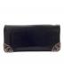 CHROME HEARTS (クロムハーツ) LNG SNGL FLD TIPS 長財布 ブラック：100000円