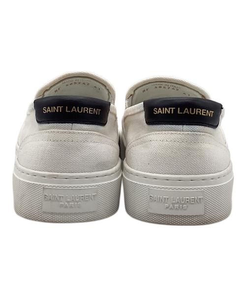 Saint Laurent Paris（サンローランパリ）Saint Laurent Paris (サンローランパリ) ローカットスニーカー ホワイト サイズ:SIZE 26cmの古着・服飾アイテム