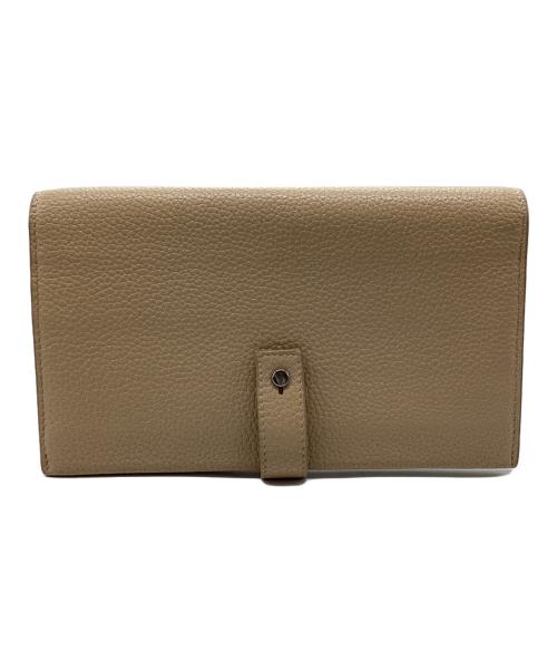 Saint Laurent Paris（サンローランパリ）Saint Laurent Paris (サンローランパリ) 長財布 ベージュの古着・服飾アイテム