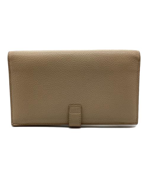 Saint Laurent Paris（サンローランパリ）Saint Laurent Paris (サンローランパリ) 長財布 ベージュの古着・服飾アイテム