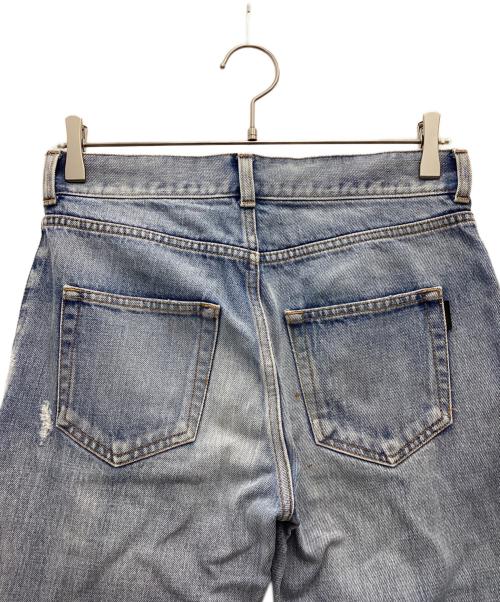 Saint Laurent Paris（サンローランパリ）Saint Laurent Paris (サンローランパリ) デニムパンツ 2018 スカイブルー サイズ:SIZE 68.5cm (W27)の古着・服飾アイテム