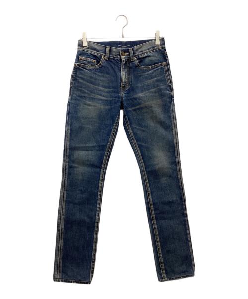 Saint Laurent Paris（サンローランパリ）Saint Laurent Paris (サンローランパリ) デニムパンツ 2021 インディゴ サイズ:SIZE 68.5cm (W27)の古着・服飾アイテム