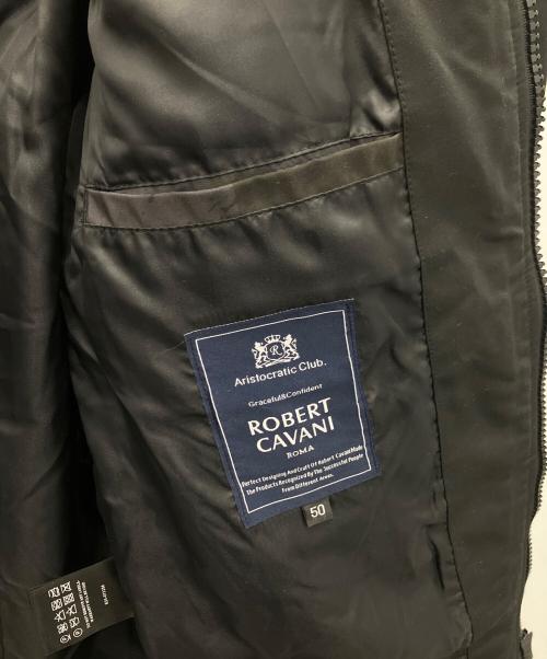 ROBERT CAVANI（ロベルトカバーニ）robert cavani (ロベルトカバーニ) ダウンジャケット ブラック サイズ:SIZE50の古着・服飾アイテム