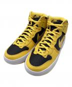 NIKEナイキ）の古着「WMNS Dunk High UP」｜イエロー×ブラック