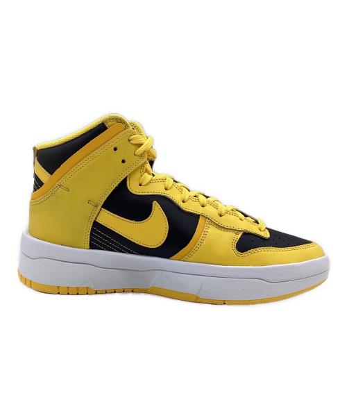 NIKE（ナイキ）NIKE (ナイキ) WMNS Dunk High UP イエロー×ブラック サイズ:SIZE 27cmの古着・服飾アイテム