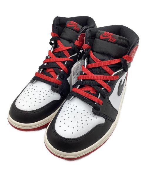 NIKE（ナイキ）NIKE (ナイキ) ハイカットスニーカー 	Air Jordan 1 Retro High OG レッド×ブラック サイズ:SIZE 27.5cmの古着・服飾アイテム