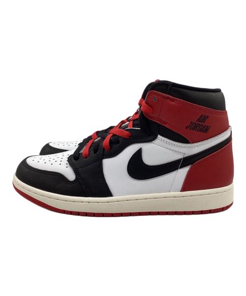 NIKE（ナイキ）NIKE (ナイキ) ハイカットスニーカー 	Air Jordan 1 Retro High OG レッド×ブラック サイズ:SIZE 27.5cmの古着・服飾アイテム