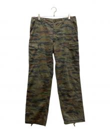 US ARMY（ユーエスアーミー）の古着「ミリタリーパンツ 推定80s~90s」｜オリーブ