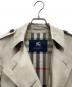 中古・古着 BURBERRY LONDON (バーバリーロンドン) トレンチコート グレー サイズ:SIZE 38：15000円