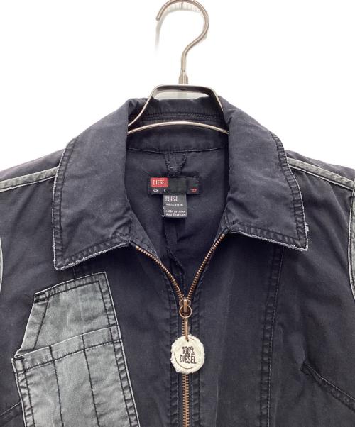 DIESEL（ディーゼル）DIESEL (ディーゼル) つなぎ 00S ブラック サイズ:SIZE Sの古着・服飾アイテム