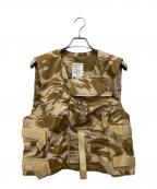 MILITARYミリタリー）の古着「ベスト イギリス軍」｜ベージュ