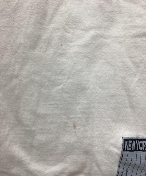 MLB（エムエルビー）MLB (エムエルビー) 半袖カットソー 00S ホワイト サイズ:SIZE Lの古着・服飾アイテム